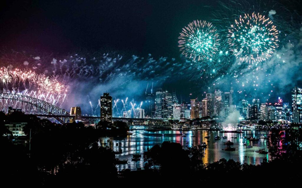 New Years Eve fireworks in Sydney
